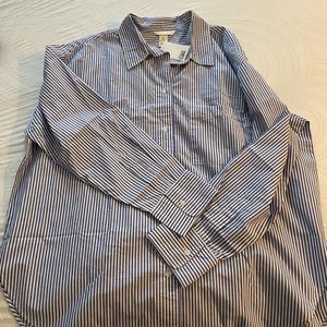 NWT H&M button up dress top